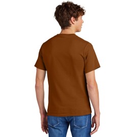Port & Company 100% Cotton Essential Tee PC61-6XL-Texas Orange