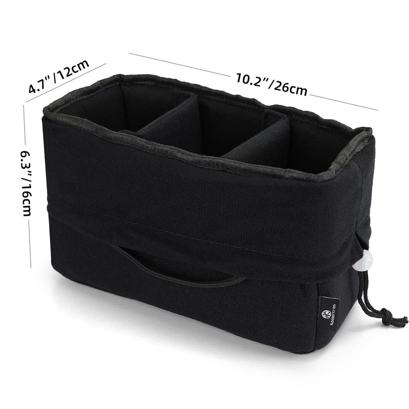 Koolertron Velvet Anti-Shock Bag for DSLR SLR Camera for Sony