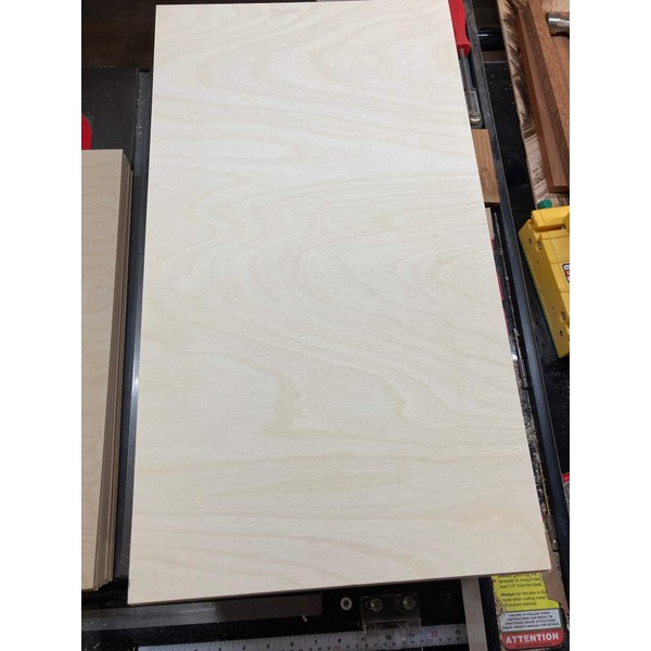 3 mm 1/8" X 12" X 20" Premium Baltic Birch Plywood – B/BB Grade - 20 Sheets by Wood-Ever