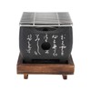 BBQ Grill, Portable Aluminium Alloy Grill, Japanese Lettering, Food Charcoal