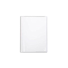 Feel 6 Book Protector Crystal Luxe 22/100th 17 x 22 Transparent Colourless