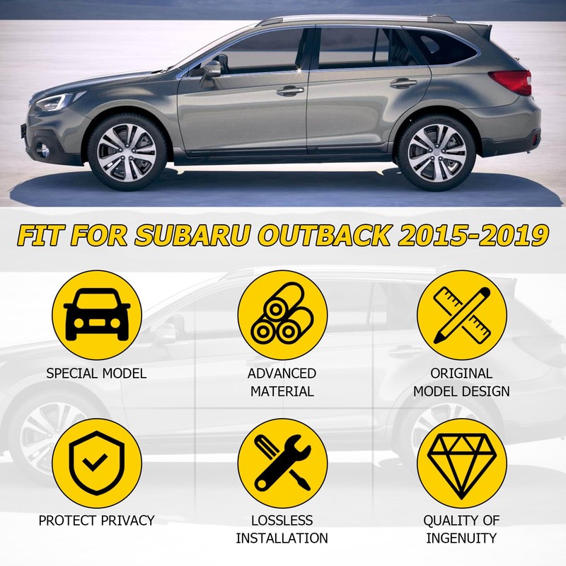 AUXMART for Subaru Outback Cargo Cover 2015 2016 2017 2018
