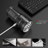 Strong Light Flashlight 10000LM 300‑500 Meters LED 4 Modes Rechargeable