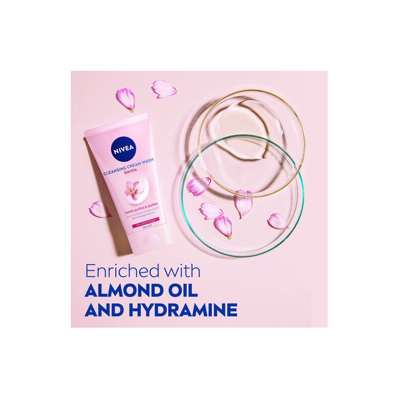 Nivea Daily Essentials Gentle Cleansing Cream Wash 150mL