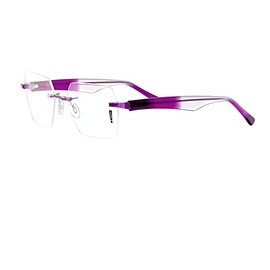 Switch it! Combi 2208 Interchangeable Bracket Set Acetate Transparent Transition with Wide Straps, Combi 2208 Purple/Lilac