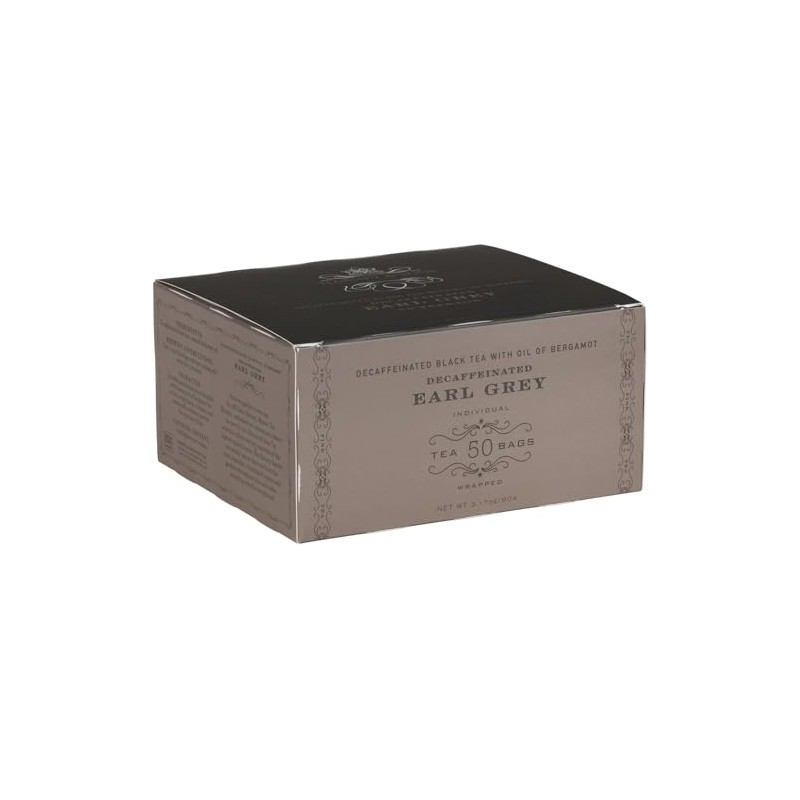 Harney & Sons Decaffeinated Earl Grey Tea bags, Black Tea
