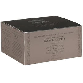 Harney & Sons Decaffeinated Earl Grey Tea bags, Black Tea with Bergamot, 50 Count