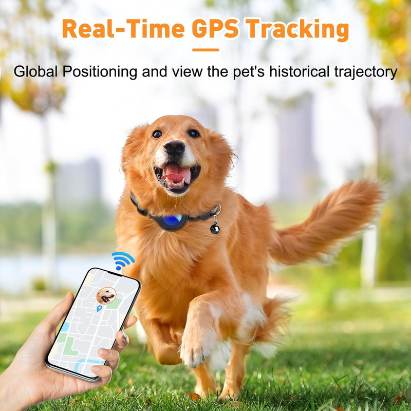 GPS Tracker Cat, GPS Tracker for Pets, Cat Tracker Collar,