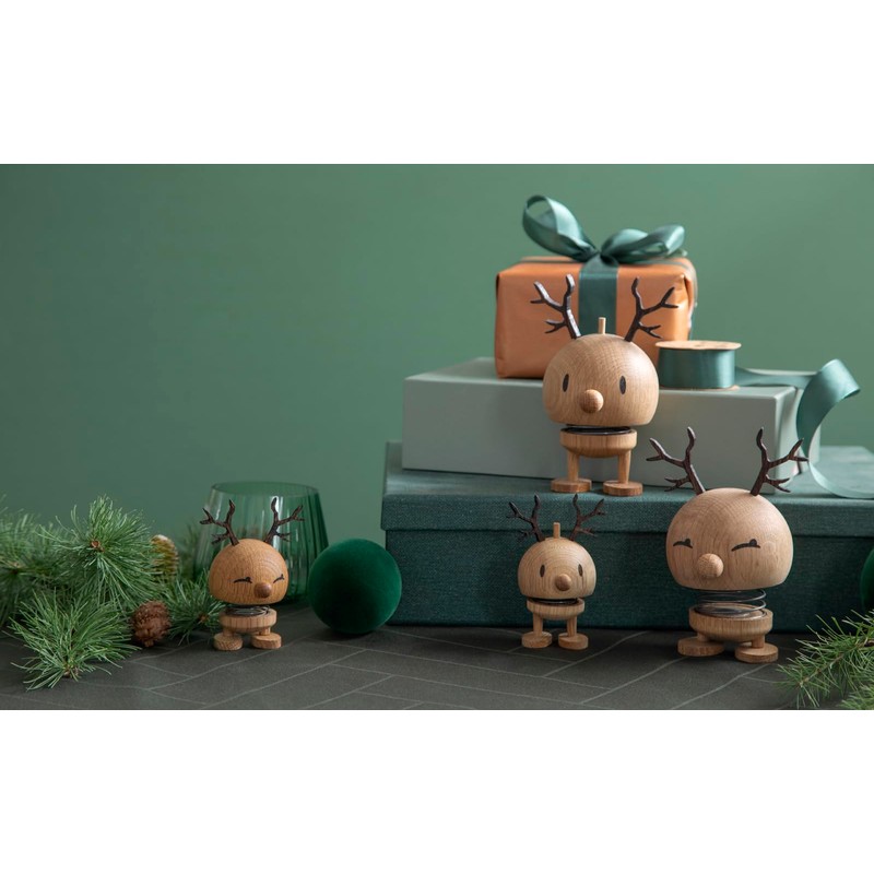 Hoptimist - Reindeer, Rentier - Small Bimble - Oak -