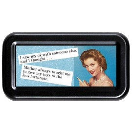 Saw My Ex Jealousy Humor Funny Retro Tampon Case