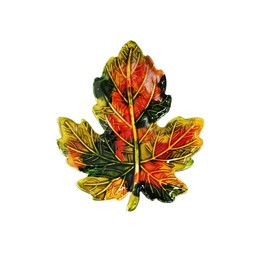 Colorful Maple Leaf Brooch for Women Men Dainty Enamel Fall Leaves Lapel Pin Clothing Bags Backpack Hat Decoration Wedding Engagement Boutonniere Corsage Pins Autumn Thanksgiving Jewelry Accessory