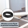 Frienda 250 ft Screen Spline, Replacement Black Window Screen Retainer