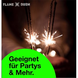 50 x XXL Sparklers 28 cm - Spark Magic in Starlight - for Festive Occasions such as Parties, Weddings, Birthdays and New Year's Eve