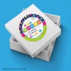 Science Birthday Party Sticker Labels, 40 2" Party Circle Stickers