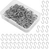 150 Pcs Mini S Hooks, 2cm /0.78 inch Stainless Steel