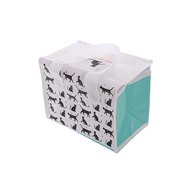 I Love My Cat Design Thermal Insulated lunch bag Cool