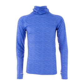 Headsweats ECO Men's Long Sleeve Face Shield (Blue, X-Large)