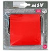 MSV Polystyrene Toilet roll Holder in red, 30 x 20