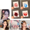 profit.relaxed Emoji Hairpin Clip Halloween Throwcloth Plush Costume Korean Bangs