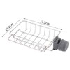 Kitchen Sink Faucet Organizer with Sponge Holder, Drain Rack and