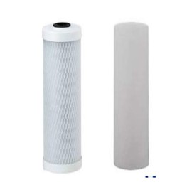 CFS – 2 Pack Water Filter Set Includes Sediment & Carbon Cartridge Compatible with 560088, 520022, 560030, WP2-LCV, 415 RO, W560033 Models – Remove Bad Taste – Replacement Filter Cartridge – 5 Micron
