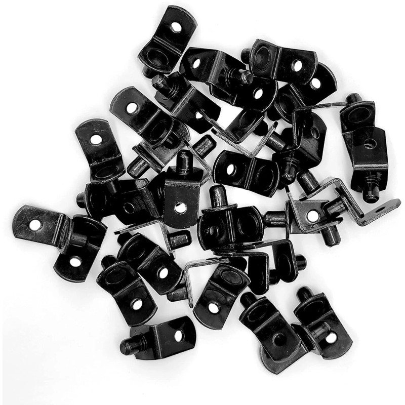Brand: Cerpourt 40 Pcs Shelf Pins Pegs,1/4 Inch L-Shaped Support