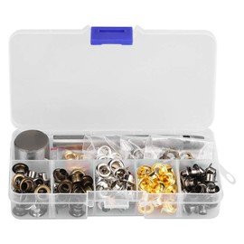 Eyelet Grommet Washer, Handwork Grommet Kit 1 8 with 3pcs Kit,3mm .12 Tools Set 3mm X 420pcs (4mm*220 Sets)