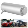 3x7.5in Radiator Coolant Oil Catch Can Overflow Tank Bottle Aluminium