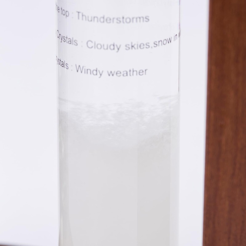 Chatani 333-S272GR Thermometer & Storm Glass, Green, H7.3 x W