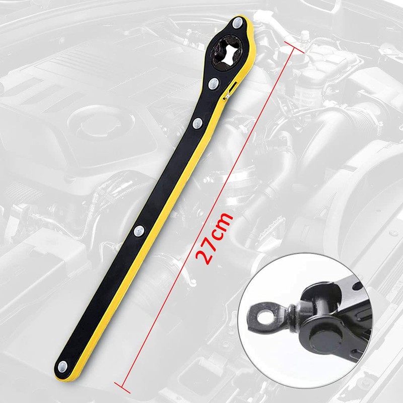 360° forward and reverse knob design head ratchet wrench, labor