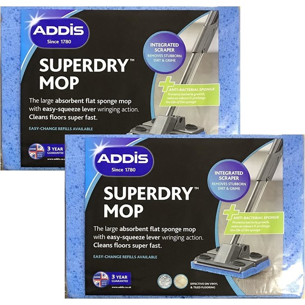 2 X Addis Superdry Mop Refill