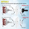 Kiligen Marine Toggle Switch 12VDC 20A Waterproof Toggle Switch 110V