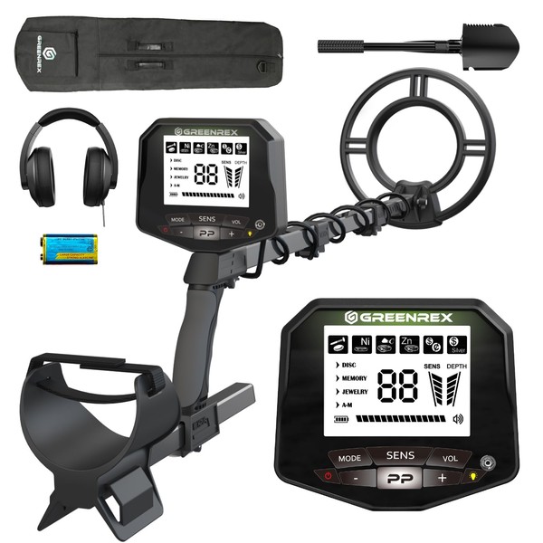 Metal Detector for Adults Professional, Waterproof Pinpoint, High Accuracy Gold