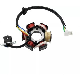 TAOTAO MAGNETO STATOR 110cc 125cc TAOTAO ATV GO-KART DIRT BIKE 6 COIL BOULDER B1 TFORCE