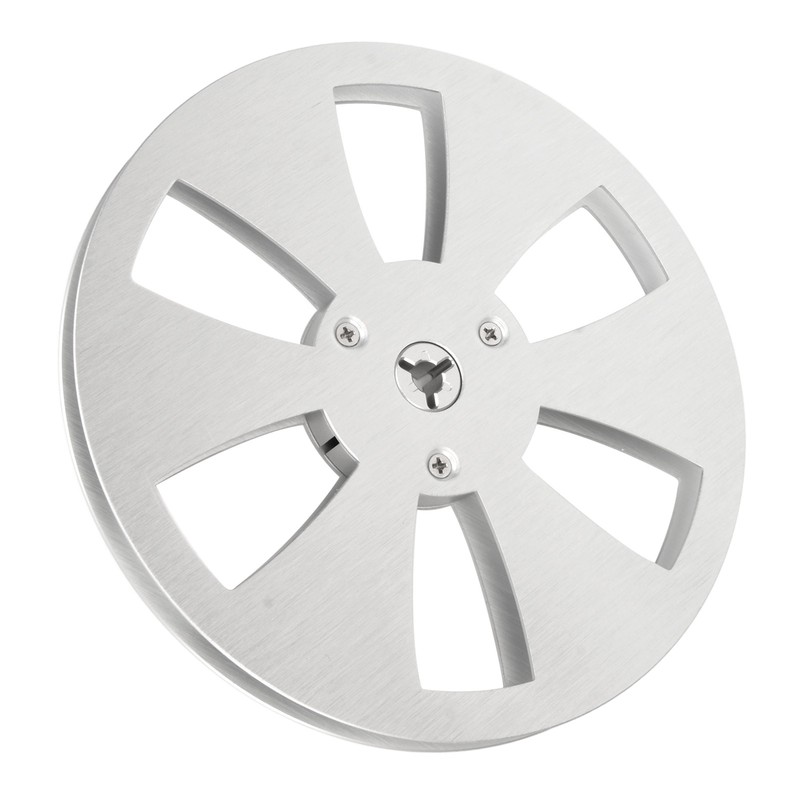 1/4 7 Inch Empty Reel Aluminum Alloy 6 Hole Open