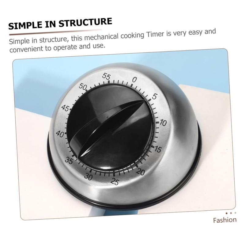 BIUDECO Mechanical Timer Portable Kitchen Cooking Timer Countdown Alarm Tool