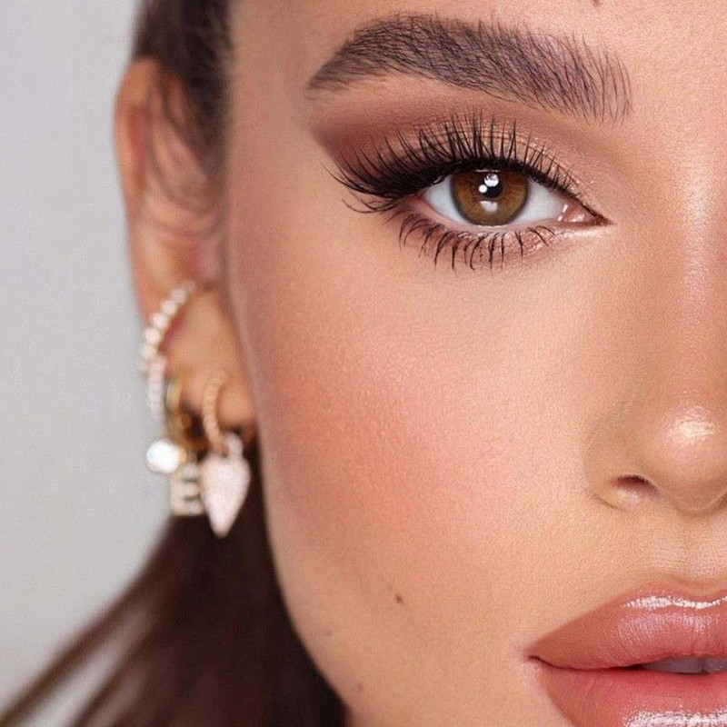 VEYESBEAUTY Lash Clusters Individual Eyelash Extensions Thin & Invisible Band