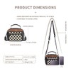 HiTotes Checkered Crossbody Bags for Women Checkered Purse Plaid Cross
