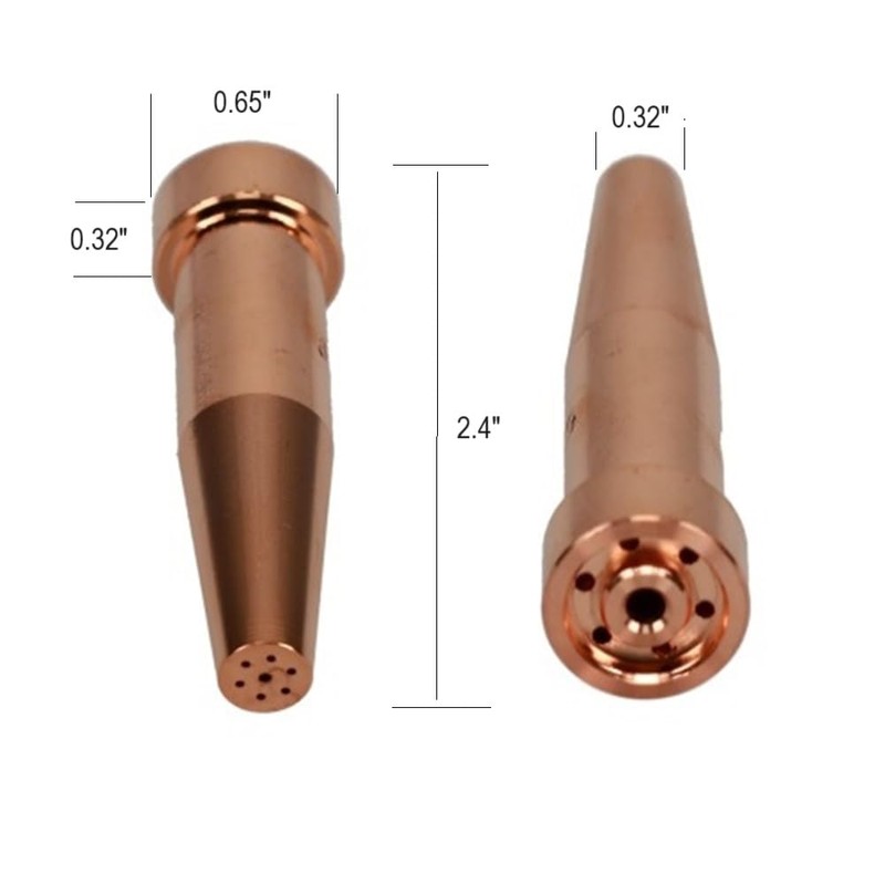 STARTECHWELD Acetylene Cutting Tips 6290-5 compatible with Harris 6290-5 Tips