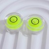 YMGBHNKJLS 5Pcs Small Circular Bubble Levels with Double Sided Adhesive