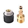 2Pack High Pressure Washer Adapter, M22 14mm Brass Quick Connect