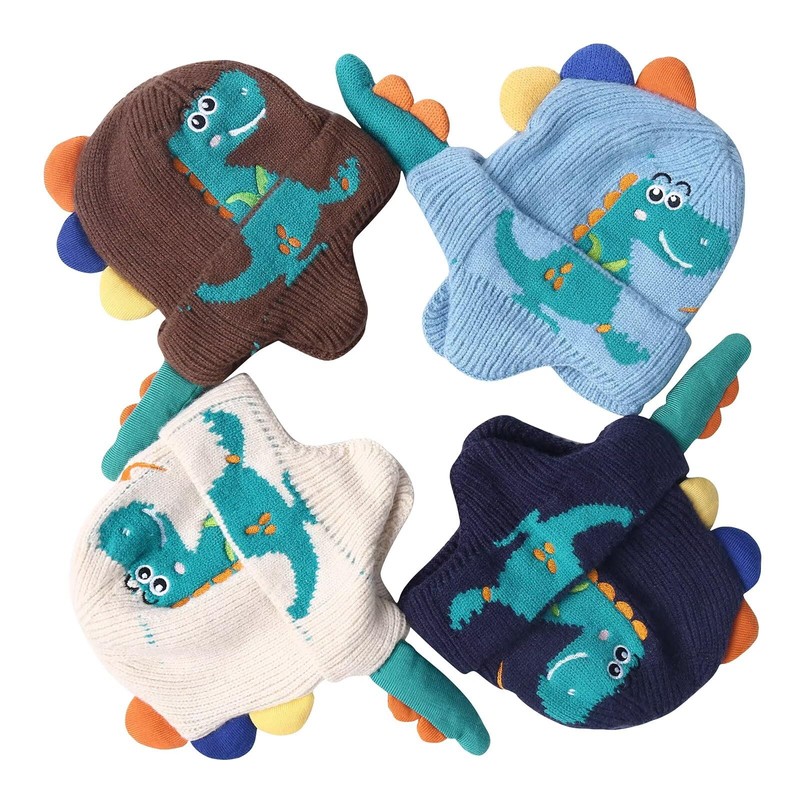 Landofgenie Knitted Beanie for Men & Women, Warm Winter Hat,