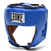 LEONE CS400 1947 Unisex Boxer Headgear, Buffalo Leather, Shock-Absorbing Bad,