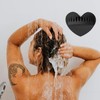 BOXOB Hair Catcher Shower Wall, Heart Shape Shower Hair Grabber