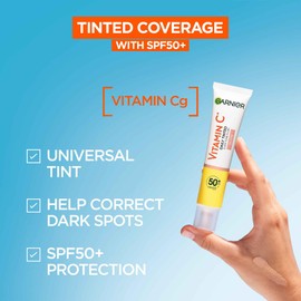 Garnier Vitamin C Daily Tinted Even Tone Fluid with SPF50 Plus 40ml