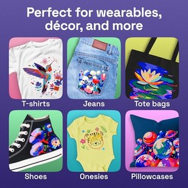 ARTISTRO 24 marcadores de tela de doble punta - Kit de decoración de tela - Permanente para ropa - Rotuladores de pintura acrílica para zapatillas, bo
