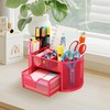 Chumix Desk Organiser, Office Organiser with Drawer and Pen Holder,