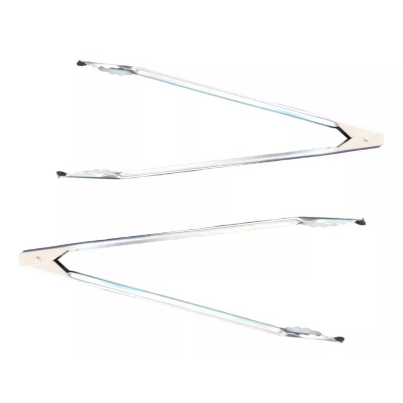 Genéricos varios Par De Pinzas De Metal 40cm Multiusos Pan