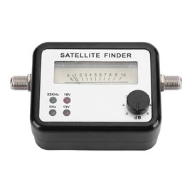 Portable Signal Strength Meter, Satellite Finder, Digital Satellite Distance Meter with Digital Display, Measuring Device for Optimal Positioning of Satellite Antenna