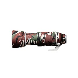 easyCover - Lens Oak - Lens protector - Protection for your camera lens - Sony FE 100-400mm F4.5-5.6 GM OSS - Green Camouflage